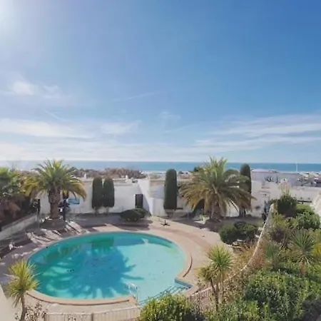 Pgh N5-25m De La Plage, Vue Mer, Piscine, Parking *