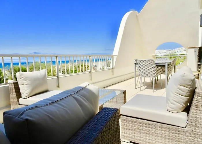 Daire Pgh N5-25m De La Plage, Vue Mer, Piscine, Parking