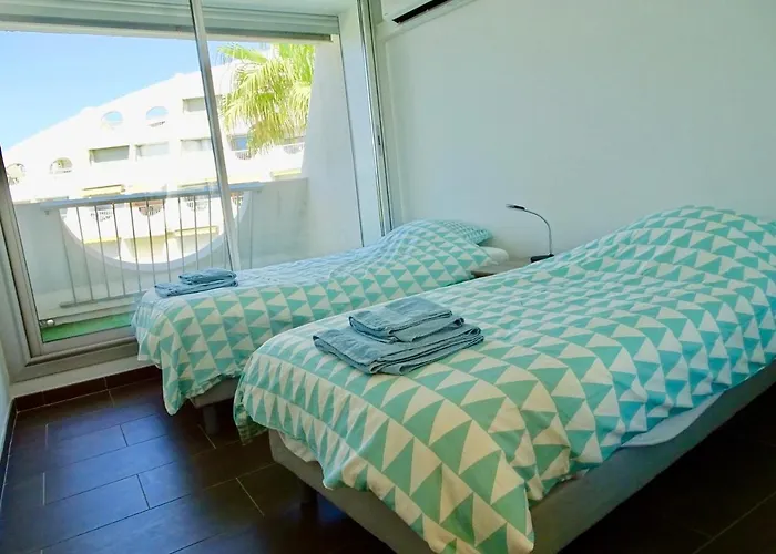 Pgh N5-25m De La Plage, Vue Mer, Piscine, Parking La Grande Motte